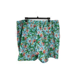Caribbean Roundtree Yorke Swim Trunks 4XB NEW
